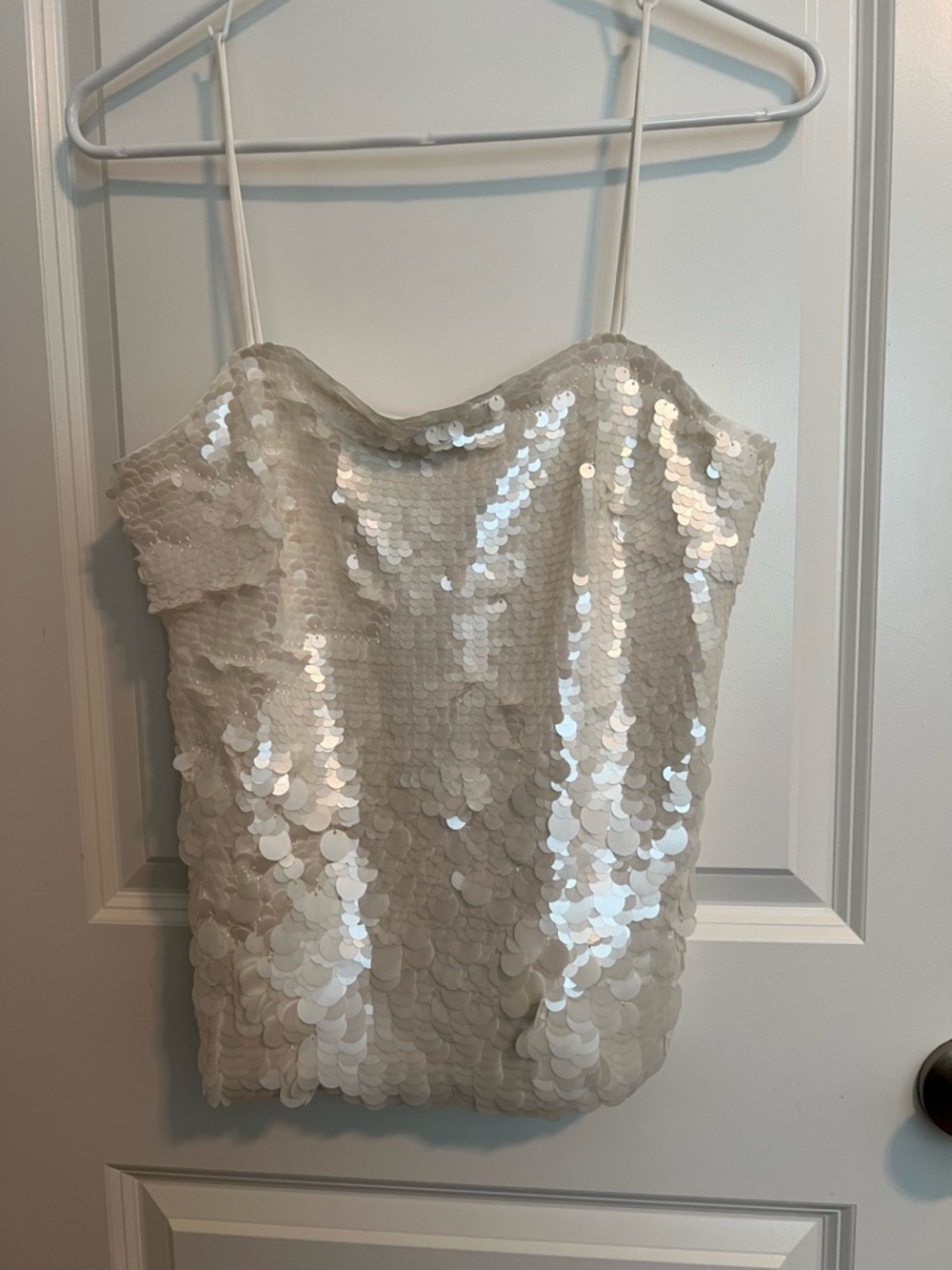 White House Black Market Ivory Top